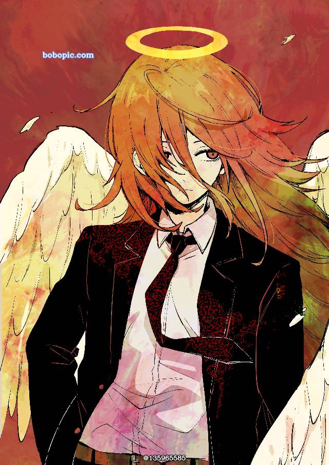 天使的恶魔,电锯人图片