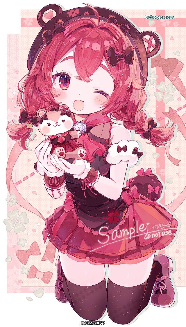 女孩子, 原创, skeb commission, 商业绘图, red hair