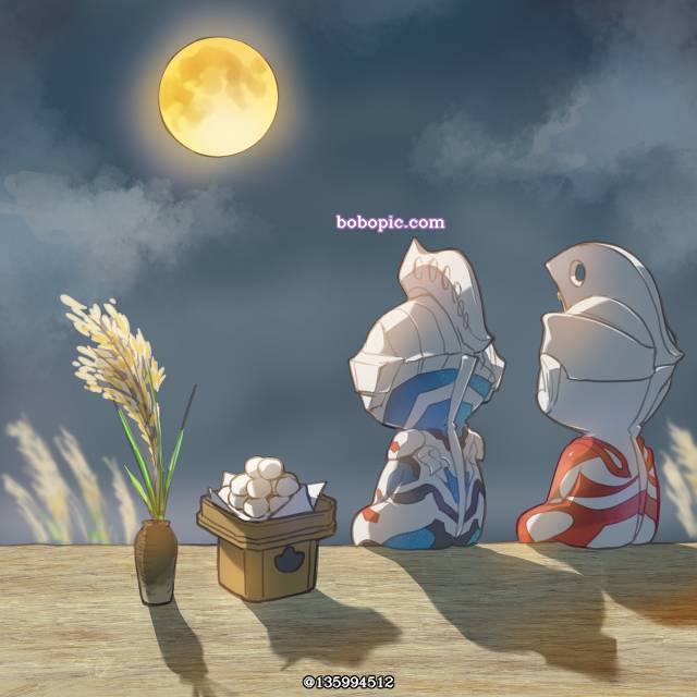 奥特曼, moon viewing, 泽塔奥特曼, Ultraman Ace