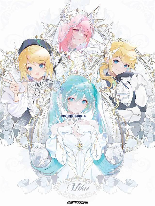 初音未来, 镜音连, 鏡音鈴, hatsune, Hatsune Miku