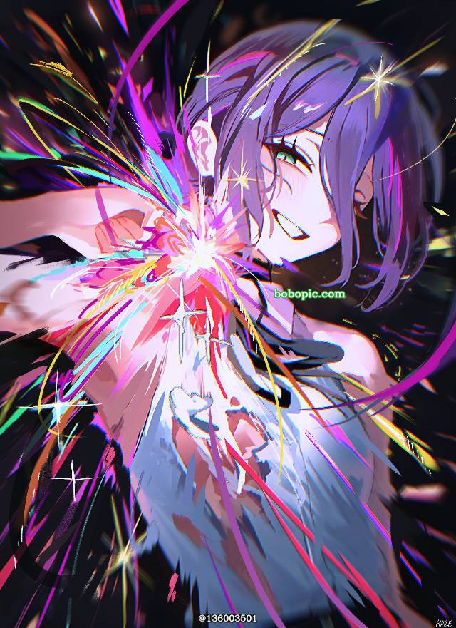 女孩子, young girl, Reze, Chainsaw Man, 插画