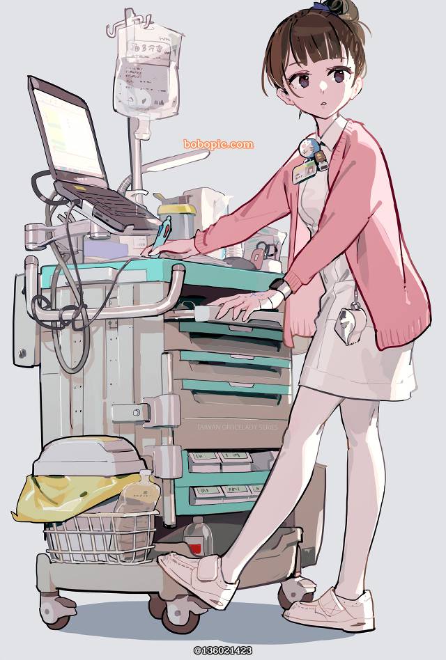原创, taiwan, nurse, 护士, 原创100收藏, 白裤袜