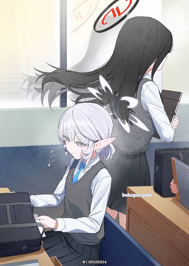 碧蓝档案, 明星日鞠, 调月莉音, 女校学生