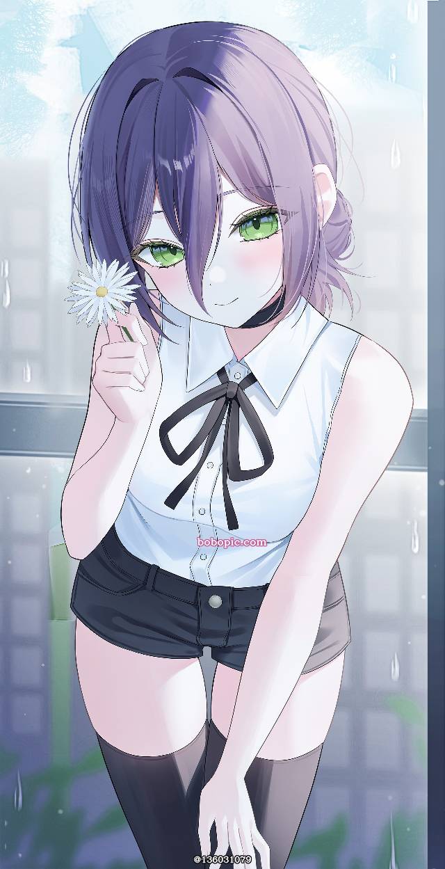 Chainsaw Man, 女孩子, beautiful girl, Reze, 电锯人100收藏, green eyes