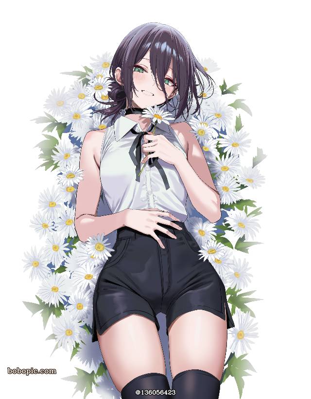 Reze, Chainsaw Man, 女孩子, 花和女孩子, 链锯人1000收藏