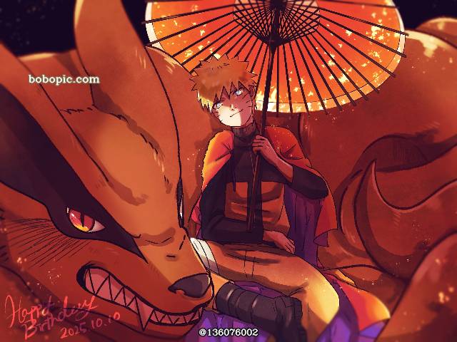 漩涡鸣人, Kurama