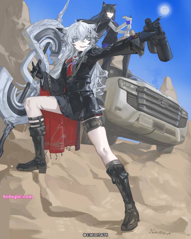 Arknights, 明日方舟, 女孩子, Lappland, 拉普兰德(明日方舟)