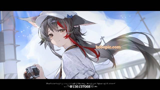 女孩子, young girl, 虚拟主播, Hololive, 大神澪, 兽耳, Virtual Youtuber 100+ bookmarks