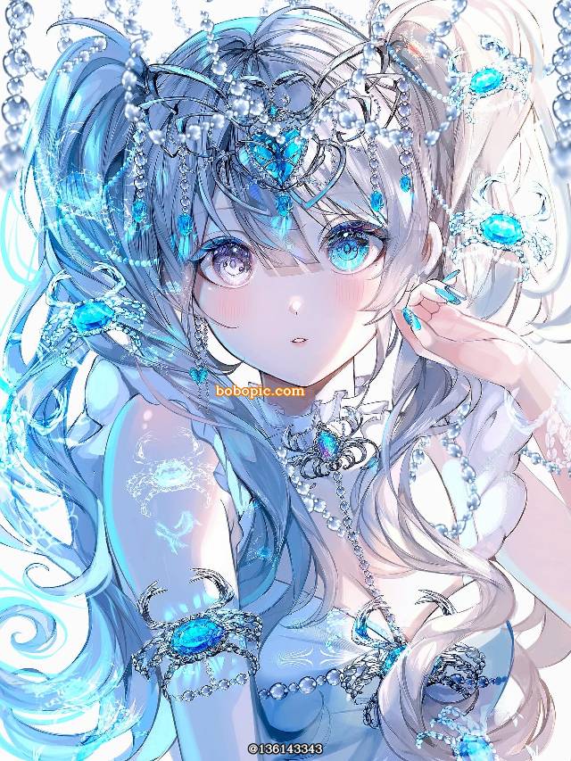 白发, jewel, 双马尾, zodiac signs