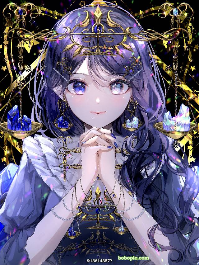 jewel, 异色瞳, 长发, zodiac signs