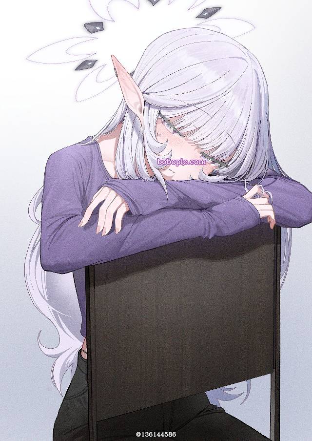 碧蓝档案, 明星日鞠, 精灵耳, casual clothes