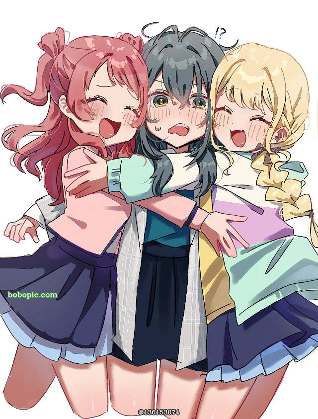 Gakuen IDOLM@STER, Saki Hanami, Temari Tsukimura, Kotone Fujita