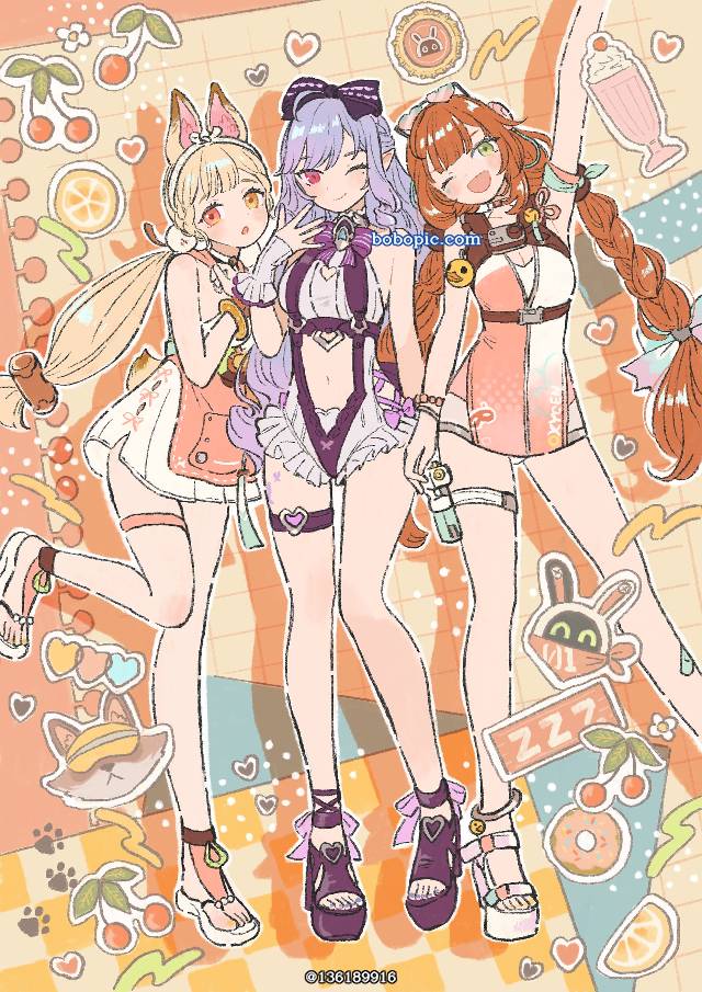 绝区零, 绝区零, 薇薇安（绝区零）, Ukinami Yuzuha, Alice  (Zenless Zone Zero), Zenless Zone Zero 100+ Bookmarks