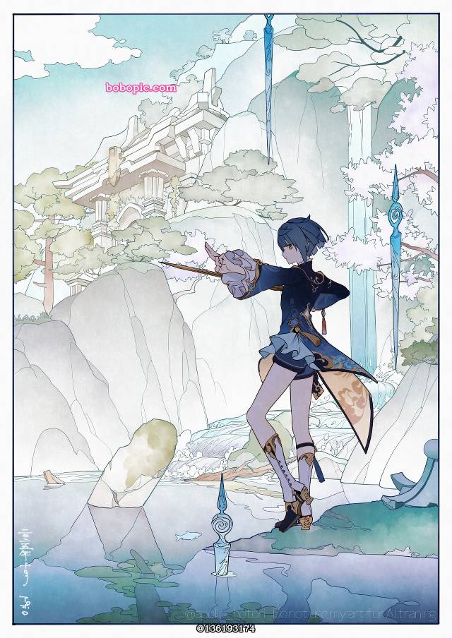 Xingqiu, Genshin Impact
