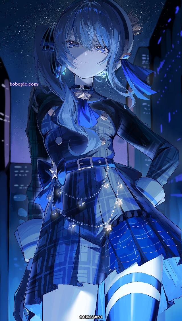 Hoshimachi Suisei fanart, 插画, Suisei Hoshimachi, Hololive, Virtual Youtuber 100+ bookmarks