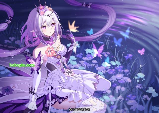 遐蝶, 崩坏：星穹铁道, 女孩子, Honkai: Star Rail, 崩坏：星穹铁道100收藏