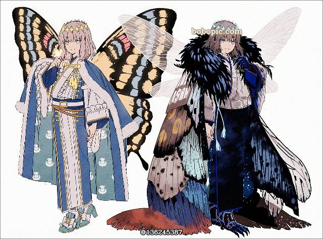 和服, 奥伯龙（Fate）, 布范·希（Fate）, 阿尔托莉雅·Caster, 卡莲·奥尔黛西亚