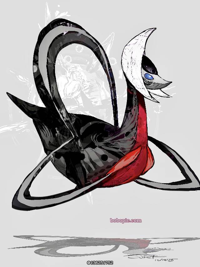 Cresselia, darkrai, 精灵宝可梦, 口袋妖怪, 厚涂