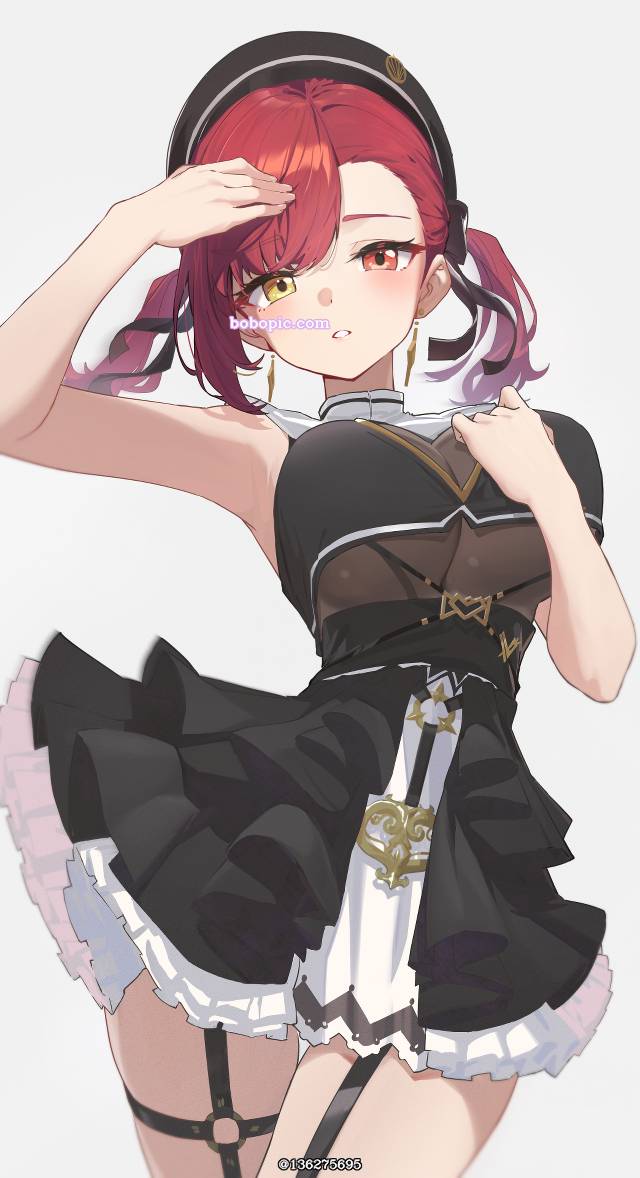 Hololive, 虚拟主播, Houshou Marine, 女孩子, 欧派, 虚拟YouTuber 500收藏