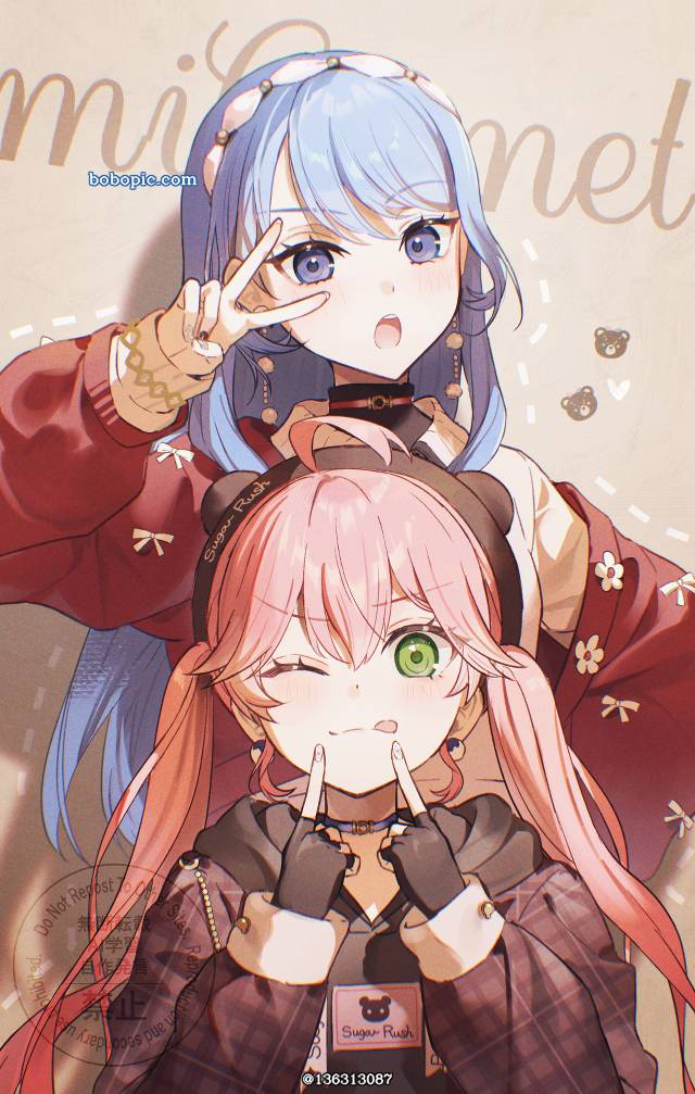 虚拟主播, Hololive, Suisei Hoshimachi, 樱巫女, Hoshimachi Suisei fanart