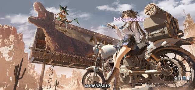 beautiful girl, impasto, scenery, 女孩子
