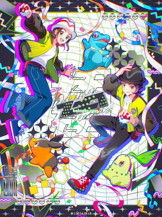 精灵宝可梦, totodile, 菊草叶, Tepig
