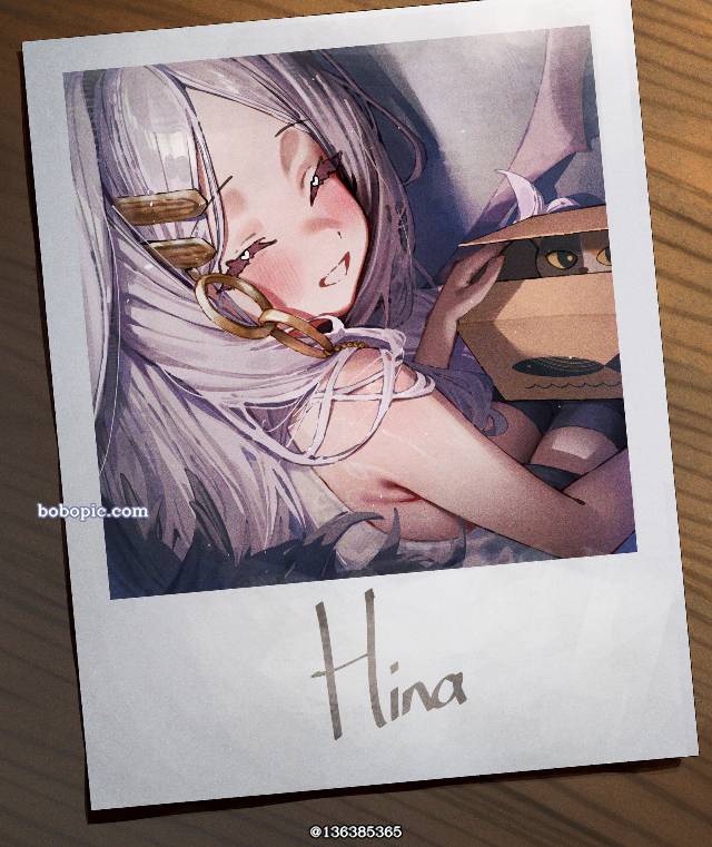 碧蓝档案, Sorasaki Hina, exposed shoulders, smile