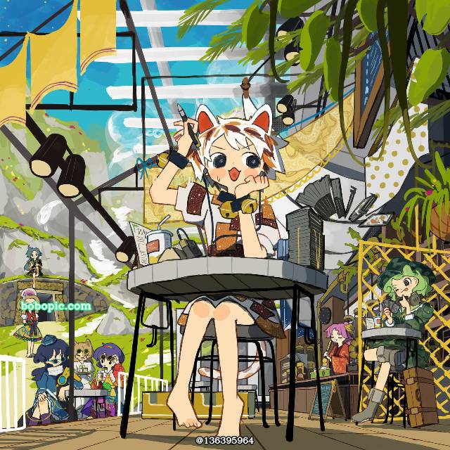 东方, 豪德寺三花, 山城高岭, Sannyo Komakusa, Misumaru Tamatsukuri, Tsukasa Kudamaki, Megumu Iizunamaru, Chimata Tenkyuu, Momoyo Himemushi