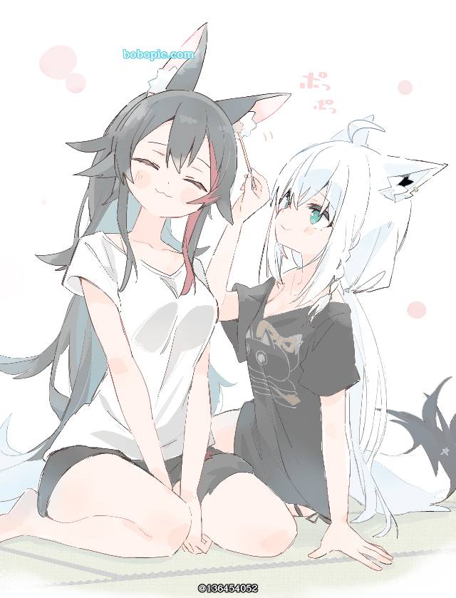 白上吹雪, 大神澪, Hololive, hololive GAMERS, Fubuki/Mio, ear cleaning