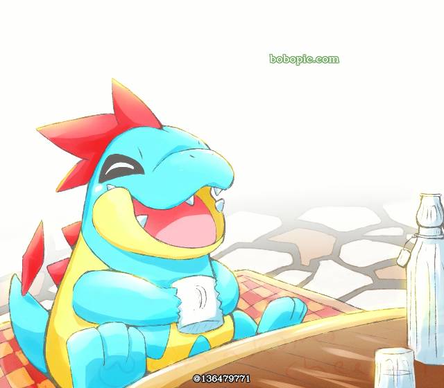 精灵宝可梦, Croconaw, incredibly cute