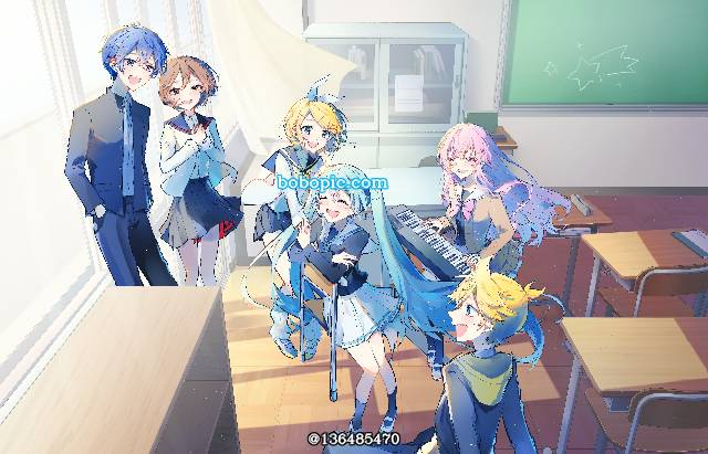 初音未来, 鏡音鈴, 镜音连, 巡音流歌