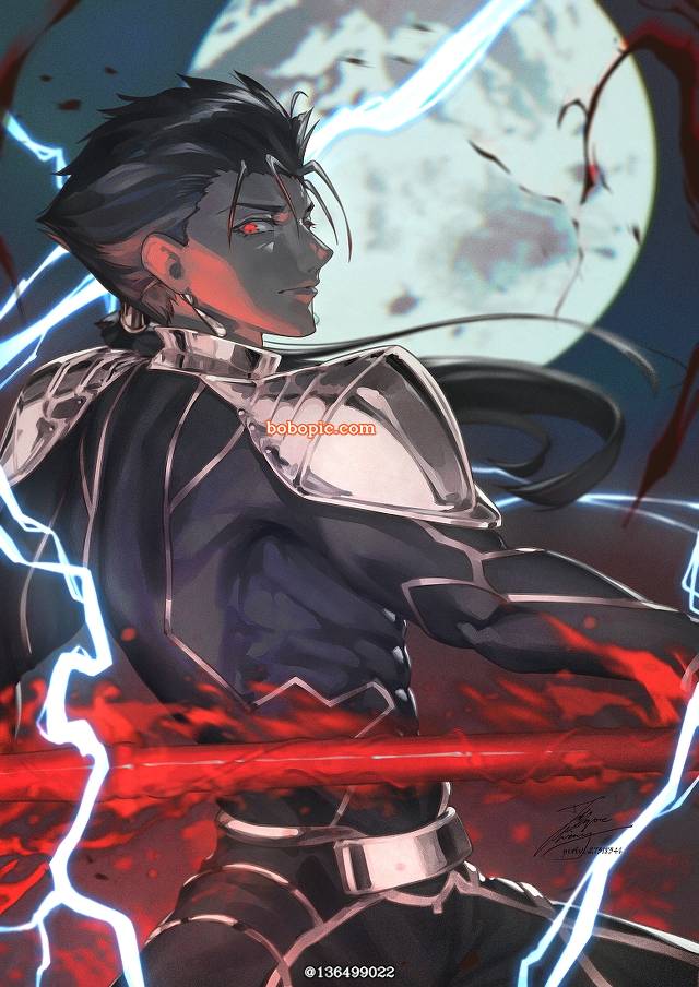 库·丘林（Fate）, Fate/GO100users加入书籤, 满月, 连身紧身衣
