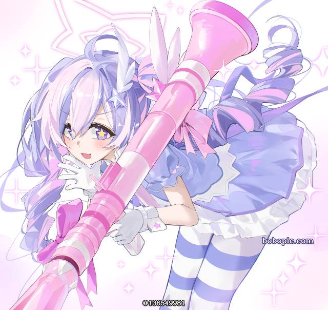 碧蓝档案, 宇泽玲纱, bazooka, magical girl, 手套