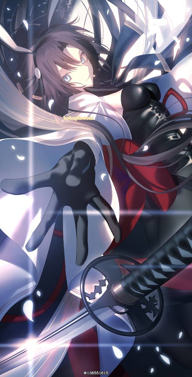 日本刀, 兔女郎, black hair, Fate/GO1000users加入书籤