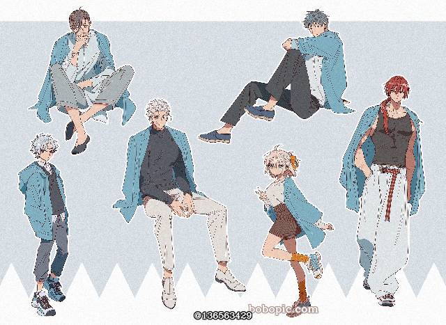 Saito Hajime (Fate), Nagakura Shinpachi (Fate), 冲田总司（Fate）, Keisuke Yamanami (Fate), Heisuke Toudou