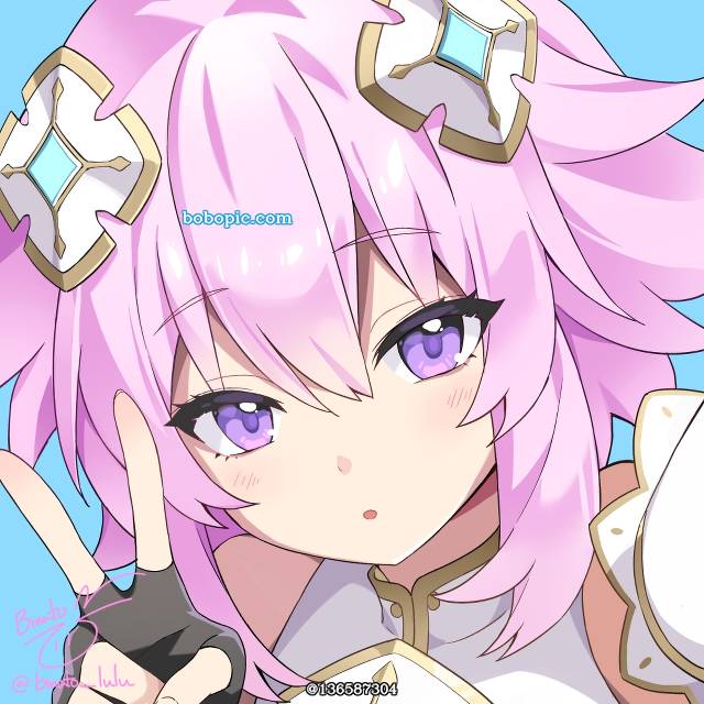 超次元战记 战机少女, 战机少女, Stella Sora, parody, 女孩子, 粉色头发, peace sign, Hyperdimension Neptunia 100+ bookmarks
