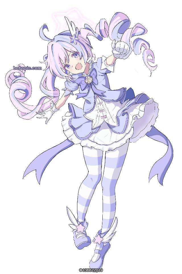 女孩子, 碧蓝档案, 宇泽玲纱, magical girl, smile, 双钻头发型, 挑染