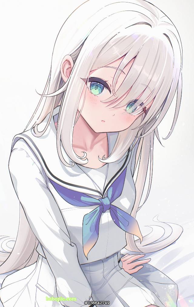 女孩子, 水手服, white sailor uniform