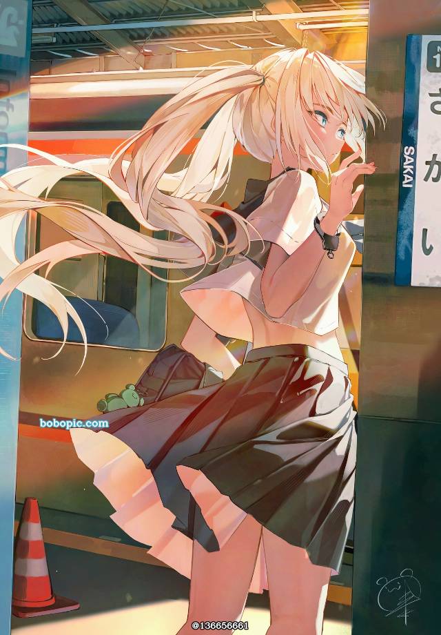 原创, 原创, young girl, 女孩子, uniform, 女高中生, 双马尾, 水手服