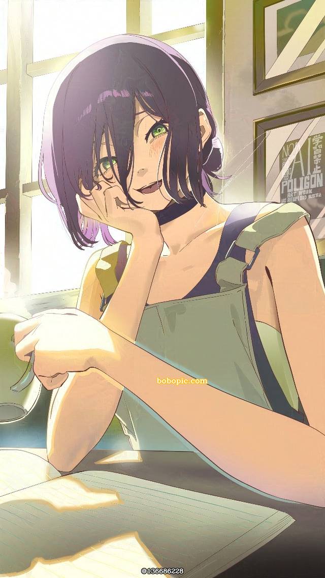Chainsaw Man, Reze, 电锯人500收藏, green eyes
