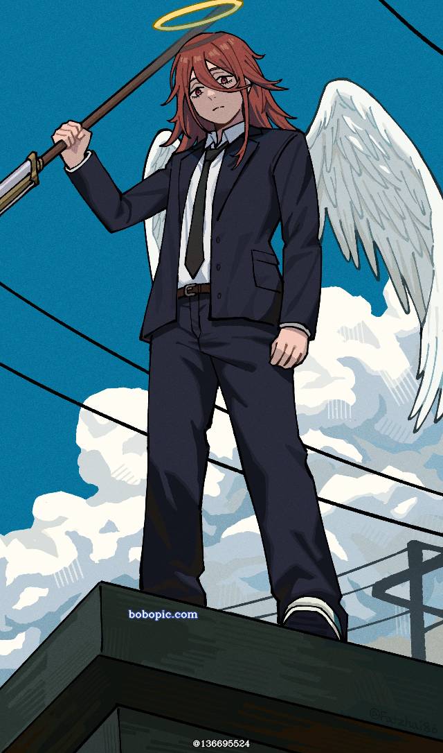 Chainsaw Man, 天使的恶魔, angel, 电锯人100收藏, 羽翼