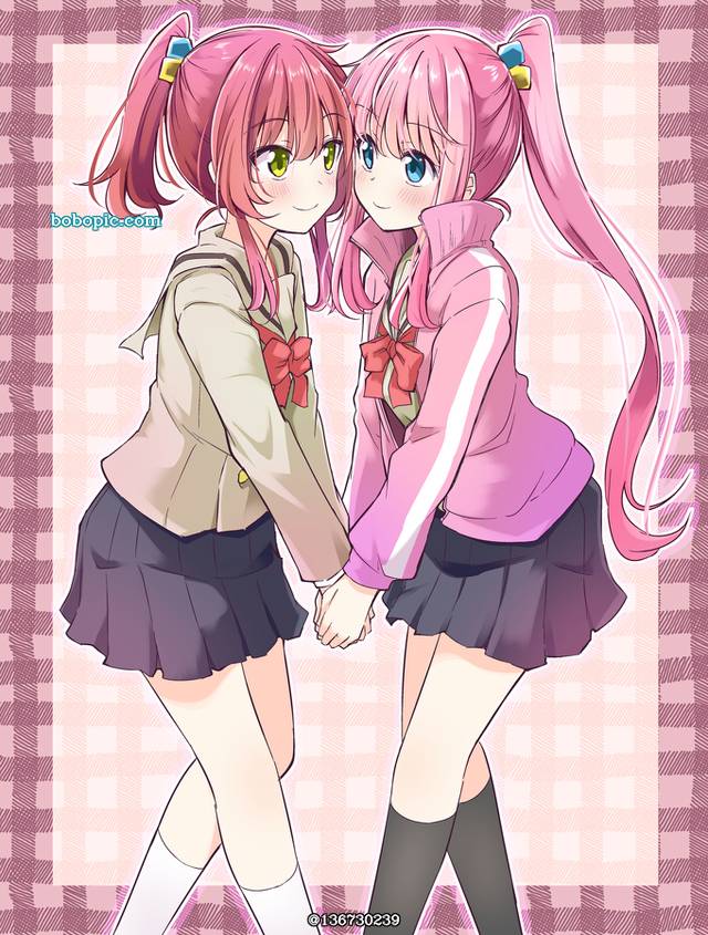 Ikuyo Kita, 后藤一里×喜多郁代, yuri, 孤独摇滚！500收藏