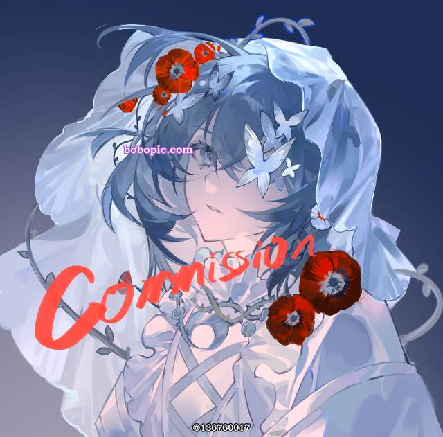 商业绘图, commission or request, 女孩子, avatar, icon, 原创