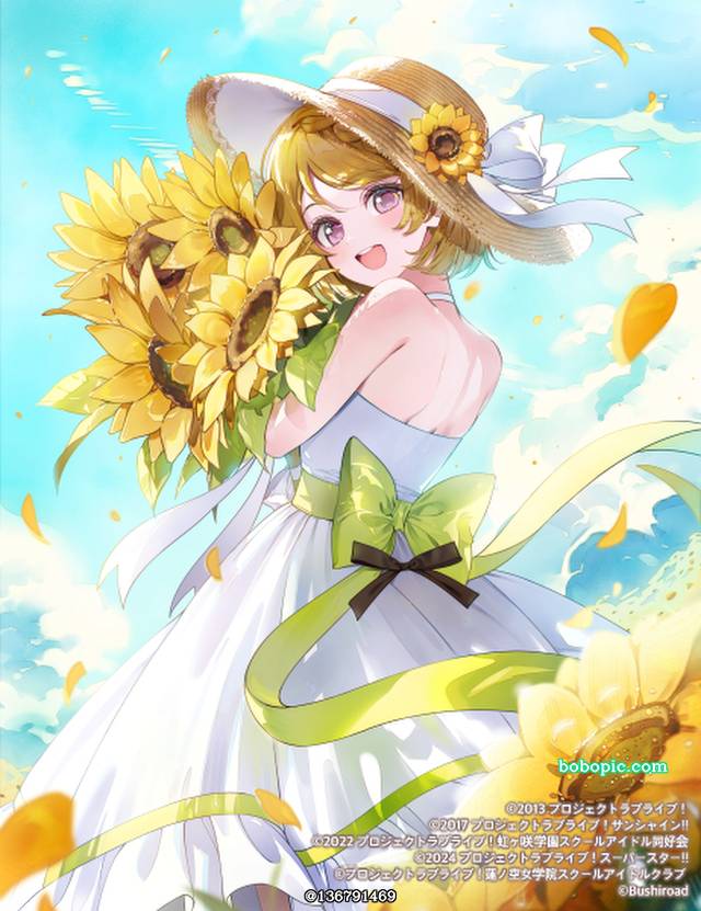 商业绘图, Love Live, sunflowers