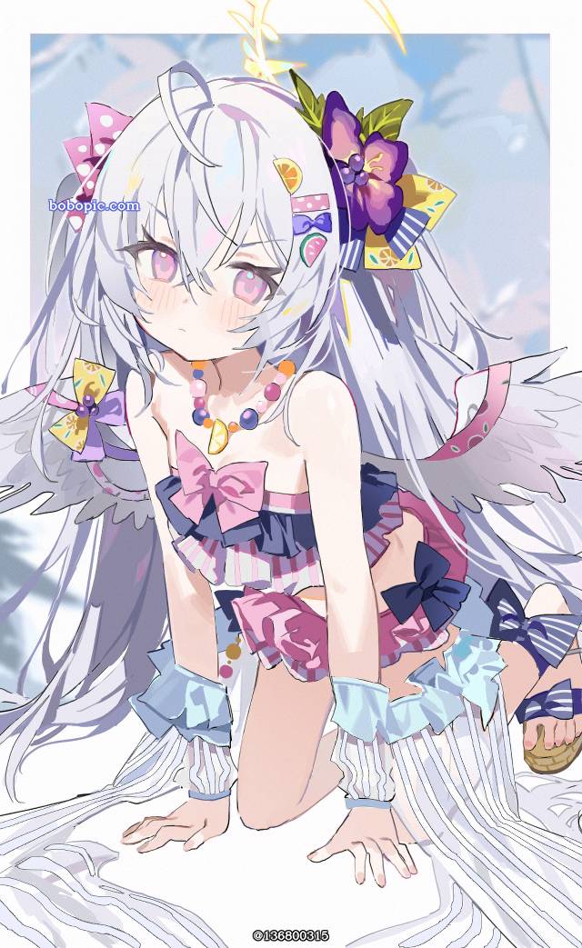 碧蓝档案, Shirasu Azusa, 泳装, 女孩子