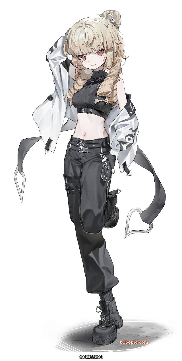 金发, young lady, 罗马卷, 腹部