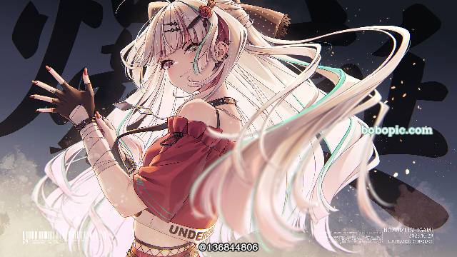 Ishigami Nozomi, 彩虹社, 银发, 虚拟主播