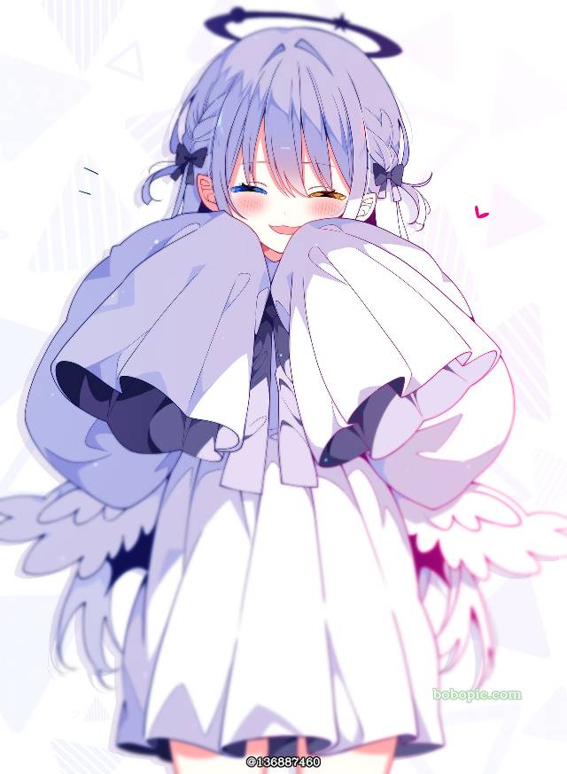 女孩子, 插画, young girl, 萝莉, 原创, 原创, 白发, 万圣节