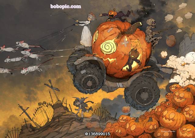 原创, 万圣节, 原创1000users加入书籤, 鼠