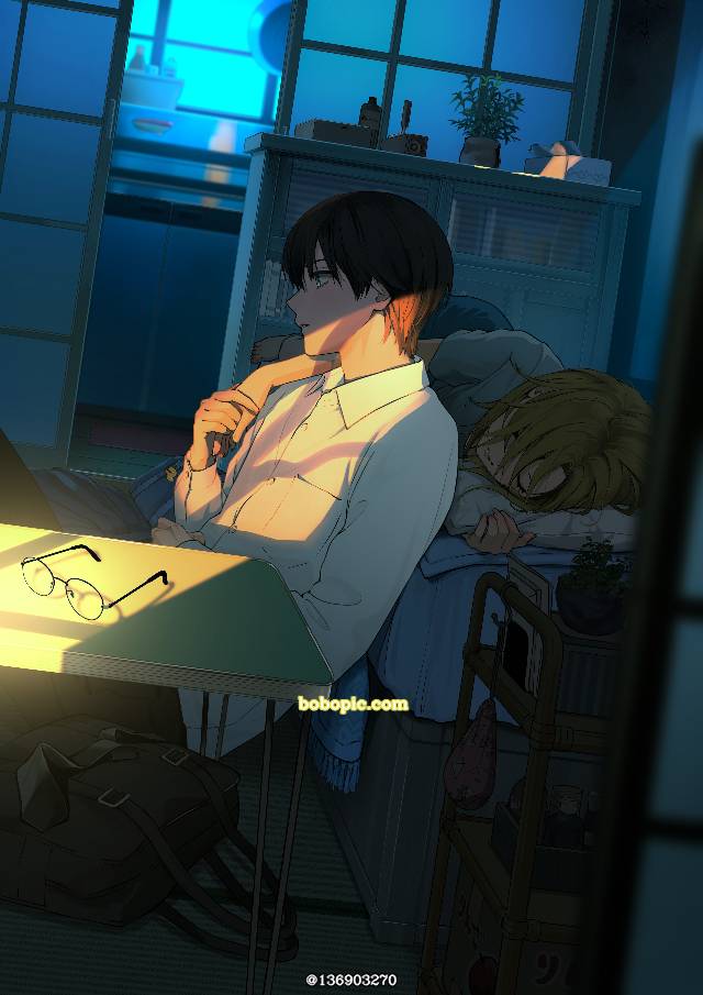 原创, youth, high school student, glasses boy